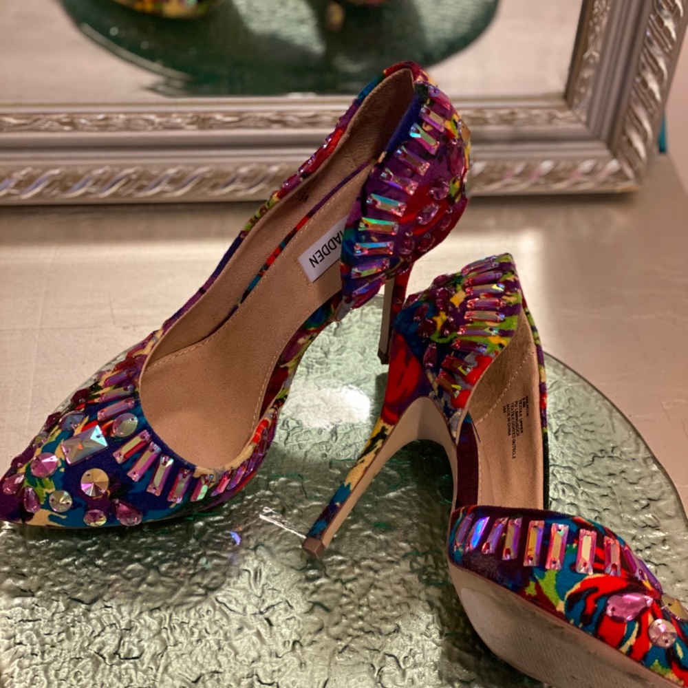 Steve Madden Jeweled Pumps